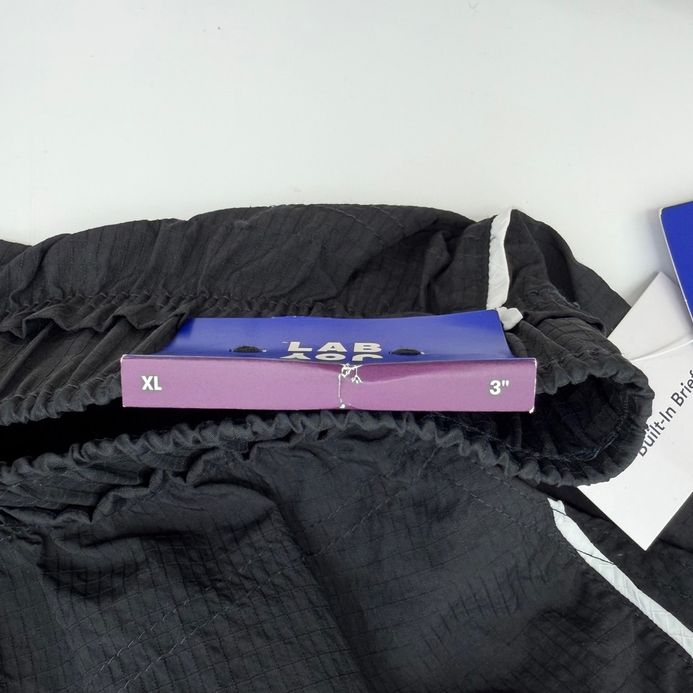 JoyLab Running Shorts Women's XL Black Built-In Brief Lined Athletic NWT 3" - Picture 7 of 8